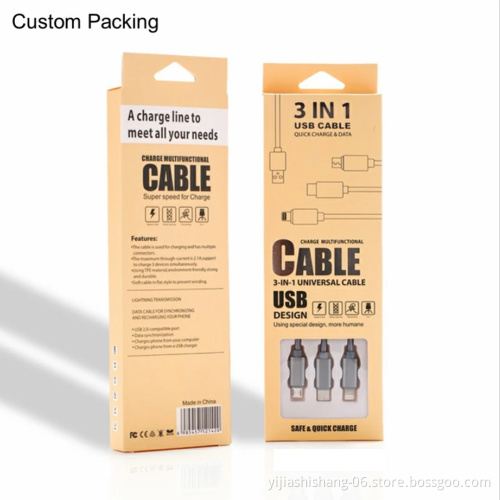 Yijiashishang Nylon Braided Micro USB Cable 1.2m Data Sync USB Charger Cable For Samsung HTC universal through technology usb cable